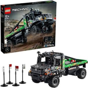 LEGO Technic 4x4 Mercedes-Benz Zetros Trial Truck Building Kit for $270
