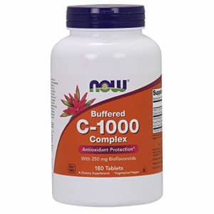 Now Foods NOW Supplements, Vitamin C-1000 Complex with 250 mg of Bioflavonoids, Buffered, Antioxidant for $15