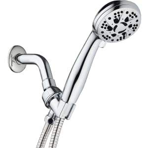 AquaDance High Pressure 6-Setting Handheld Shower Head for $17