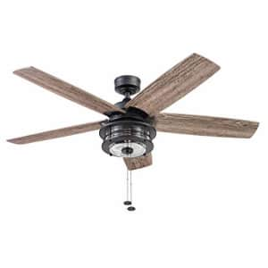 Honeywell Ceiling Fans 51631-01 Foxhaven Ceiling Fan, 52, Matte Black for $165