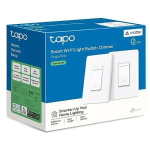 TP-Link Matter Smart Dimmer Switch: Voice Control w/Siri, Alexa & Google Assistant | UL Certified | for $42