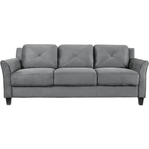 Lifestyle Solutions Grayson Micro-Fabric Sofa for $323