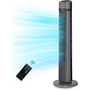 Pelonis 40" Electric Oscillating Stand Up Tower Fan for $59