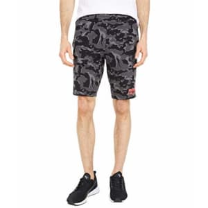PUMA Men's Core Camo Shorts, Cotton Black-AOP, XX-Large for $28 PUMA Men's Core Camo Shorts, Cotton Black-AOP, XX-Large for $28