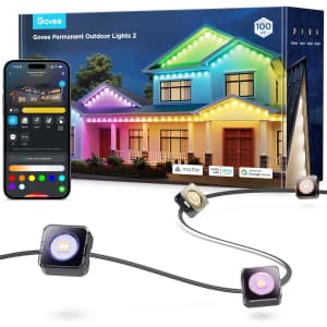 Govee 100-Foot Permanent Outdoor Lights 2: $230 w/ Prime