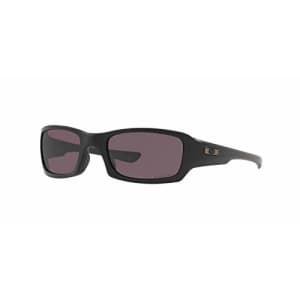 Oakley Fives Squared Sunglasses / Matte Black / Prizm Grey Lens - 009238-3254 for $80