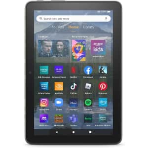 Amazon Fire HD 8 Plus 8" 32GB Tablet (2022) for $75