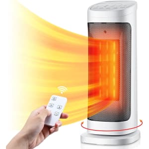 Air Choice 1,500W Space Heater for $24