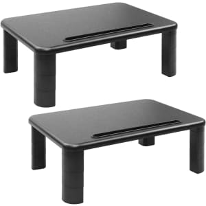Huanuo Adjustable Monitor Stand 2-Pack for $30