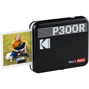 Kodak Mini 3 Retro 3" x 3" Portable Photo Printer for $90