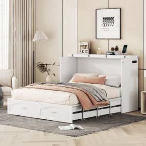 Harper & Bright Designs Queen Size Murphy Bed for $963
