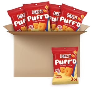 Cheez-It Puff'd 18-oz. Cheesy Baked Snacks 6-Pack for $15 via Sub & Save