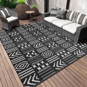 Geometrical 5x8-Foot Outdoor Rugs From $20