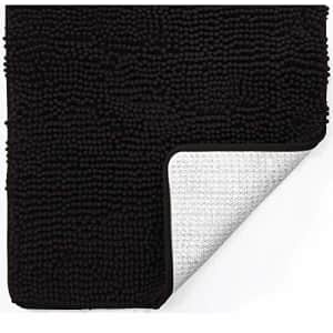 Gorilla Grip Original Luxury Chenille Bathroom Rug Mat, 30x20, Extra Soft and Absorbent Shaggy for $22