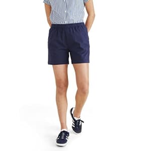 Dockers Women's Weekend Pull on Shorts, (New) Navy Blazer, X-Large for $20