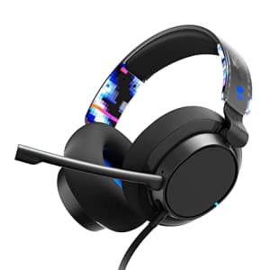 Skullcandy SLYR Pro Multi-Platform Over-Ear Wired Gaming Headset, Enhanced Sound Perception, AI for $60