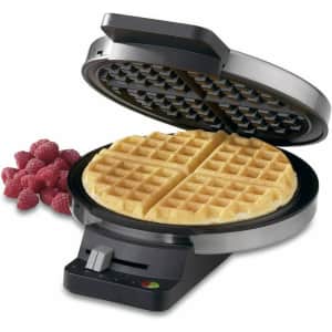 Cuisinart Round Waffle Maker for $49