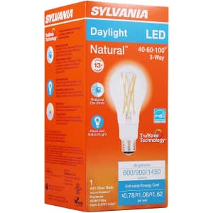 Sylvania Daylight LED Bulb for $10