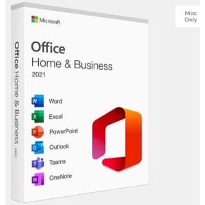 Microsoft Office Home & Business for Mac 2021 w/ Lifetime License for $30