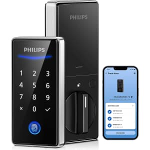 Philips Smart Keyless Entry Deadbolt Door Lock w/ Keypad for $90