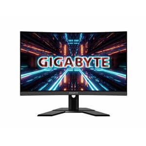 GIGABYTE G27QC 27" 165Hz 1440P Curved Gaming Monitor, 2560 x 1440 VA 1500R Display, 1ms (MPRT) for $310 GIGABYTE G27QC 27" 165Hz 1440P Curved Gaming Monitor, 2560 x 1440 VA 1500R Display, 1ms (MPRT) for $310
