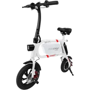 Swagtron Swagcycle Pro Pedal-Free App-Enabled Folding Electric Bike for $282