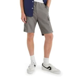 Levi's Men's Carrier Cargo Shorts, (New) Smokey Olive for $26