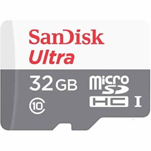 SanDisk SDSQUNS-032G-GN3MN Ultra Micro SDHC UHS-I 32GB 80MB/s Class 10 for $7