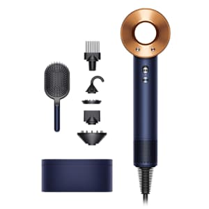 Dyson Supersonic Hair Dryer + Presentation Case & Paddle Brush for $430