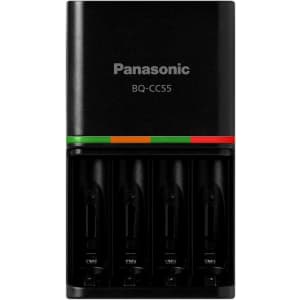 Panasonic eneloop pro Rechargeable Battery 4-Hour Quick Charger for $19
