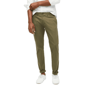J.Crew Factory Men's Slim-fit Flex Chino Pants for $18