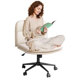 Flexispot Armless Criss Cross Chair for $80 Flexispot Armless Criss Cross Chair for $80