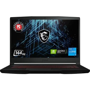 MSI GV15 11th-Gen. i5 15.6" 144Hz Gaming Laptop w/ NVIDIA GeForce GTX 1650 for $639 MSI GV15 11th-Gen. i5 15.6" 144Hz Gaming Laptop w/ NVIDIA GeForce GTX 1650 for $639
