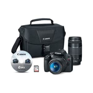Canon EOS Rebel T7 DSLR Camera Bundle for $500 Canon EOS Rebel T7 DSLR Camera Bundle for $500