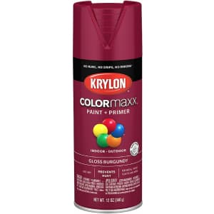 Krylon Colormaxx 12-oz. Spray Paint and Primer for $2