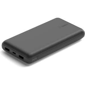 Belkin 20,000 mAh USB-C Portable Charger for $34