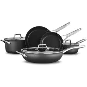 Calphalon Premier Hard-Anodized Nonstick 8-Piece Cookware Set for $143