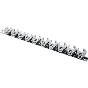 Sunex 3/8" Drive Metric Crowfoot Flare Nut Wrench Set for $18