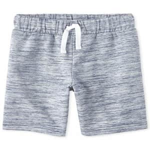 The Children's Place Boys' Marled French Terry Shorts, Milky Way, M (7/8) for $6 The Children's Place Boys' Marled French Terry Shorts, Milky Way, M (7/8) for $6