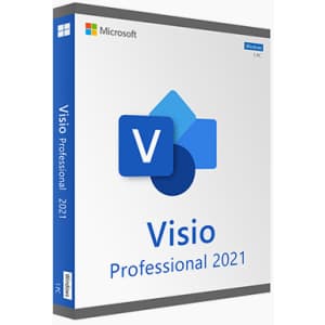 Microsoft Visio Professional 2021 for Windows: $24.97