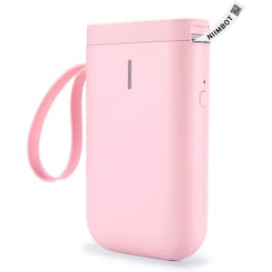 NiiMbot Portable Wireless Label Printer for $30