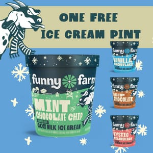 Funny Farm Ice Cream Pint for free