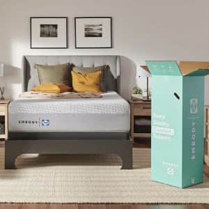 Sealy Embody 12" Medium Hybrid Mattress at Sam's Club: $200 to $300 off for members