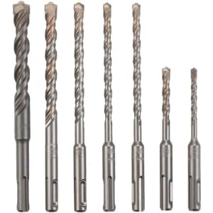 Bosch 7-Piece Carbide-Tipped SDS-Plus Rotary Hammer Drill Bit Set for $33