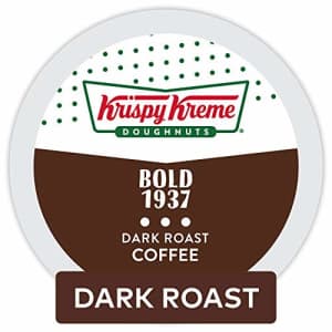 Krispy Kreme Bold 1937, Single-Serve Keurig K-Cup Pods, Dark Roast Coffee, 72 Count for $85