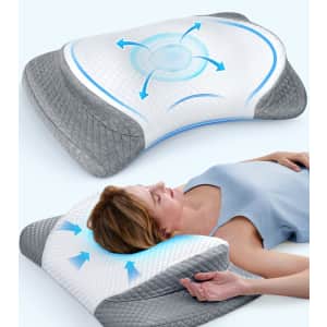 Ultra Comfort Cervical Neck Pillow for $22