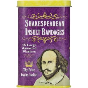 Accoutrements Shakespearean Insult Bandages for $7