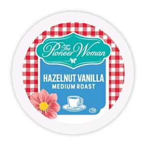 The Pioneer Woman Flavored Coffee Pods, Hazelnut Vanilla Medium Roast Coffee, Vanilla Hazelnut for $21