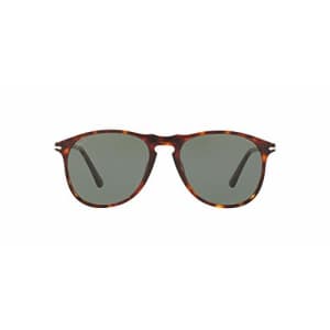 Persol PO9649SM Aviator Sunglasses, Havana/Green Polarized, 55 mm for $184 Persol PO9649SM Aviator Sunglasses, Havana/Green Polarized, 55 mm for $184