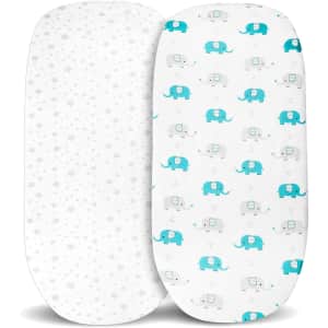 Gubowin Bassinet Sheet 2-Pack for $9 Gubowin Bassinet Sheet 2-Pack for $9